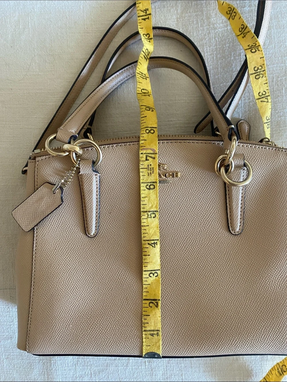 Coach Leather Mini Christie Carryall
